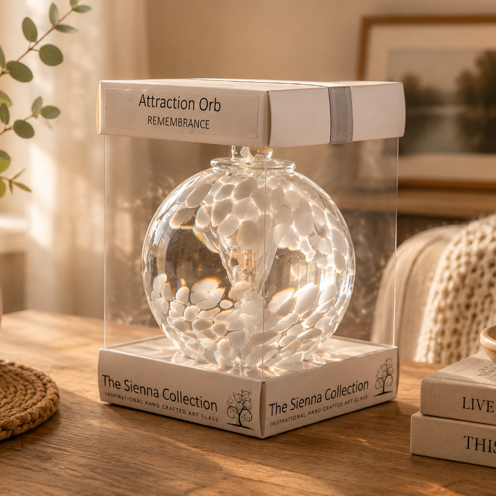 Attraction Orb - Remembrance – Aspire Art Glass