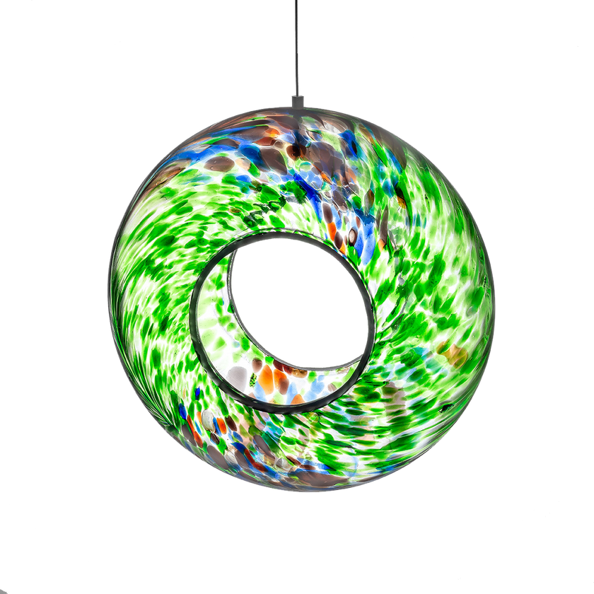 Hanging Bird Feeder - Green