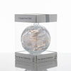 Engagement Gift Friendship Ball - Pastel White - Aspire Art Glass