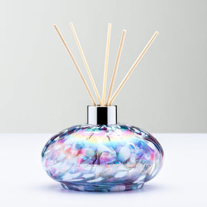 Reed Diffuser - Blue & Pink - Oval - Aspire Art Glass