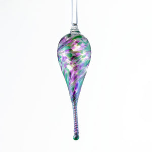 16cm Friendship Droplet - Unicorn - Aspire Art Glass