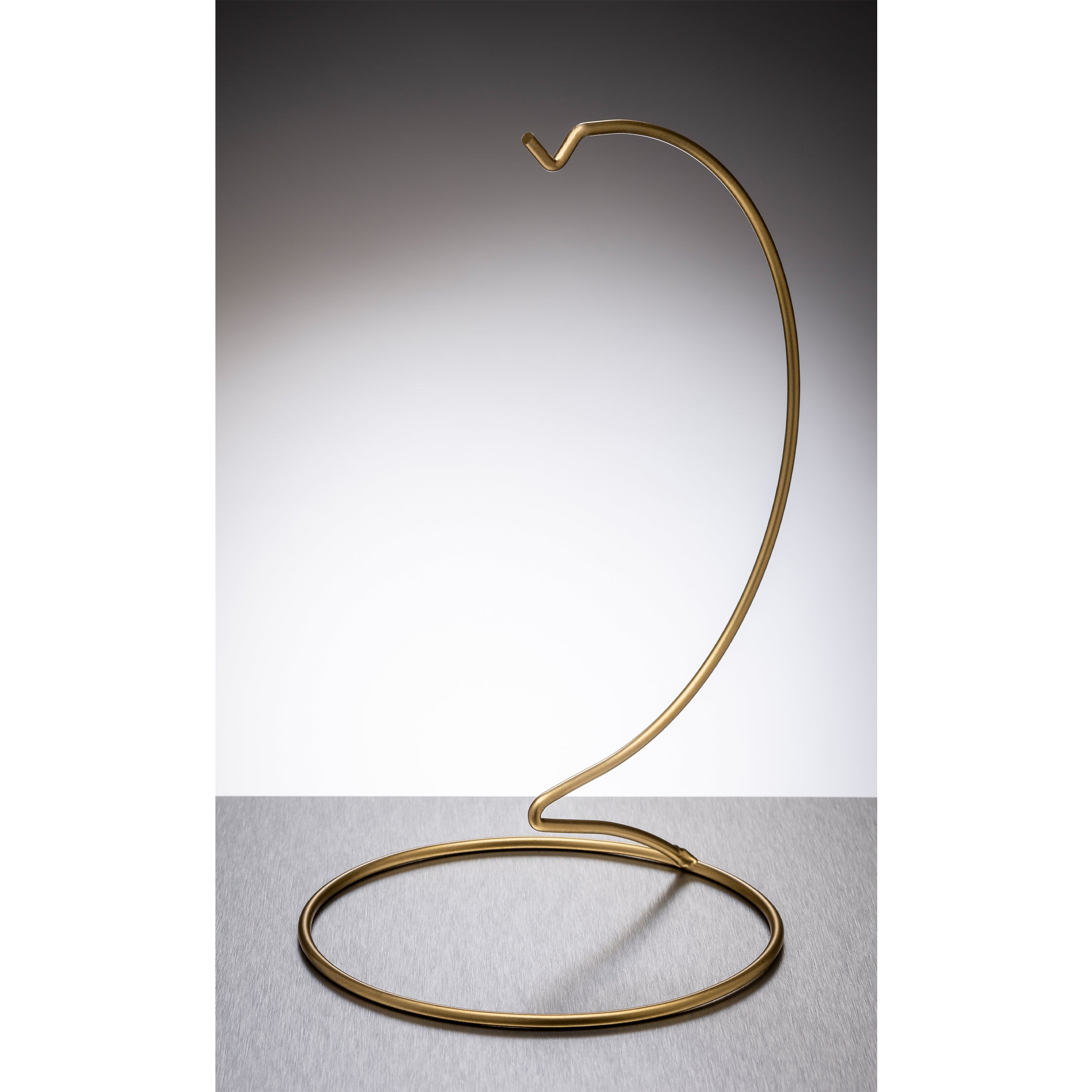 Gold Metal Ornament Stand - Large - Aspire Art Glass