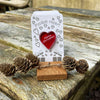 Pocket Heart - Christmas Selection - Aspire Art Glass