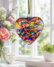 8cm Friendship Heart - Multicoloured