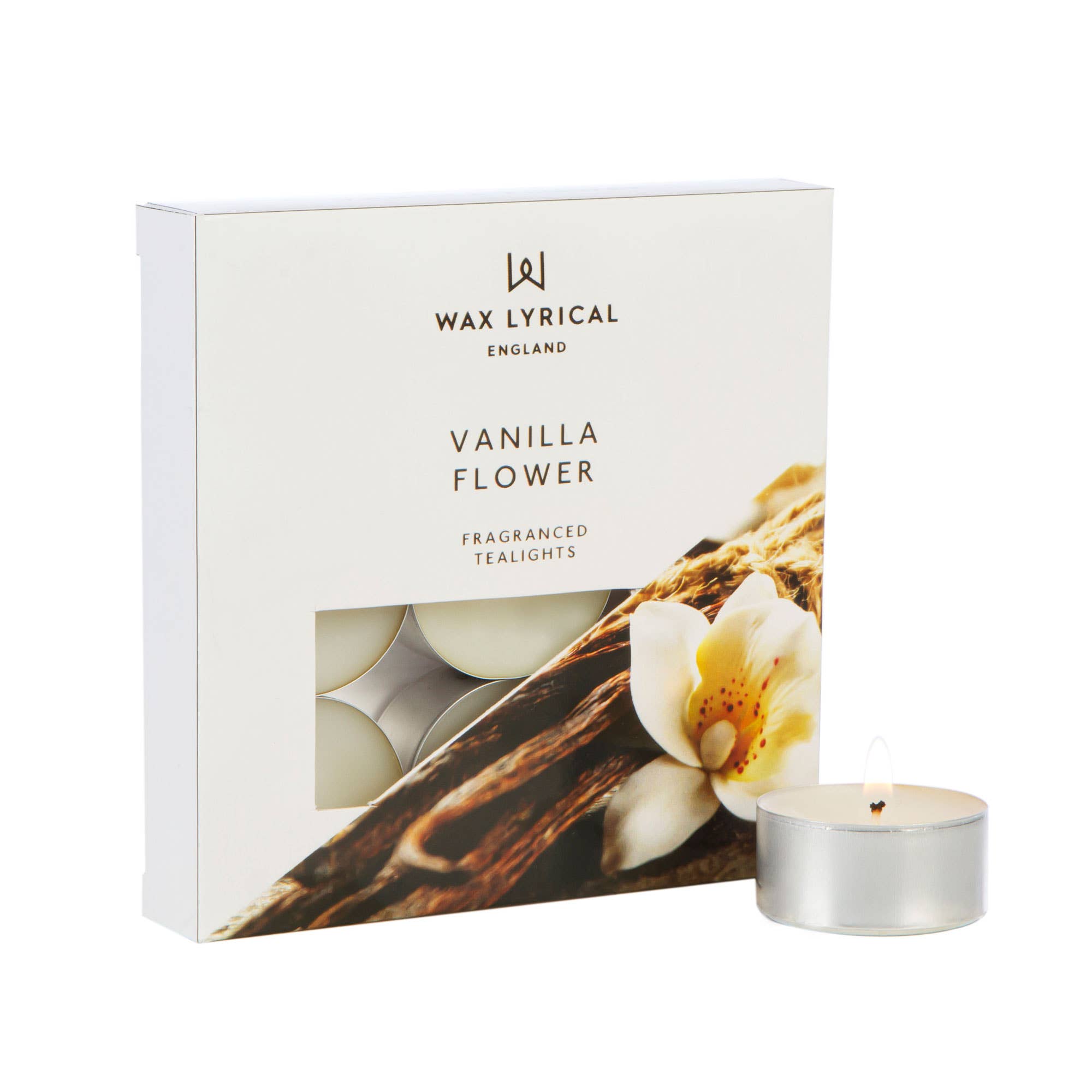 Wax Lyrical Vanilla Flower Tealights: Vanilla Flower