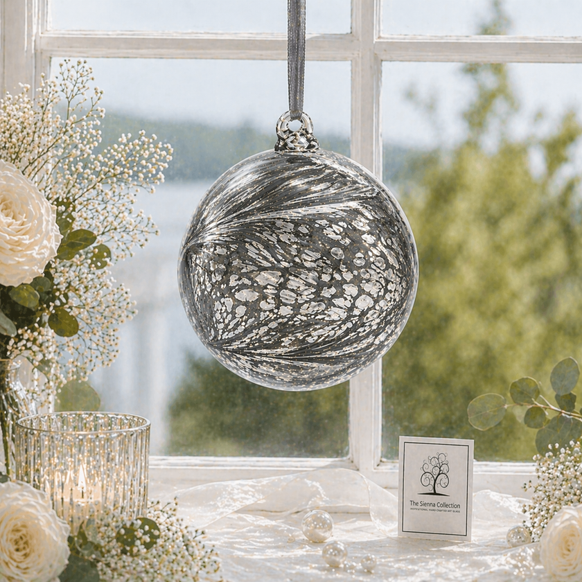 Anniversary Gift Friendship Ball - Pastel Silver