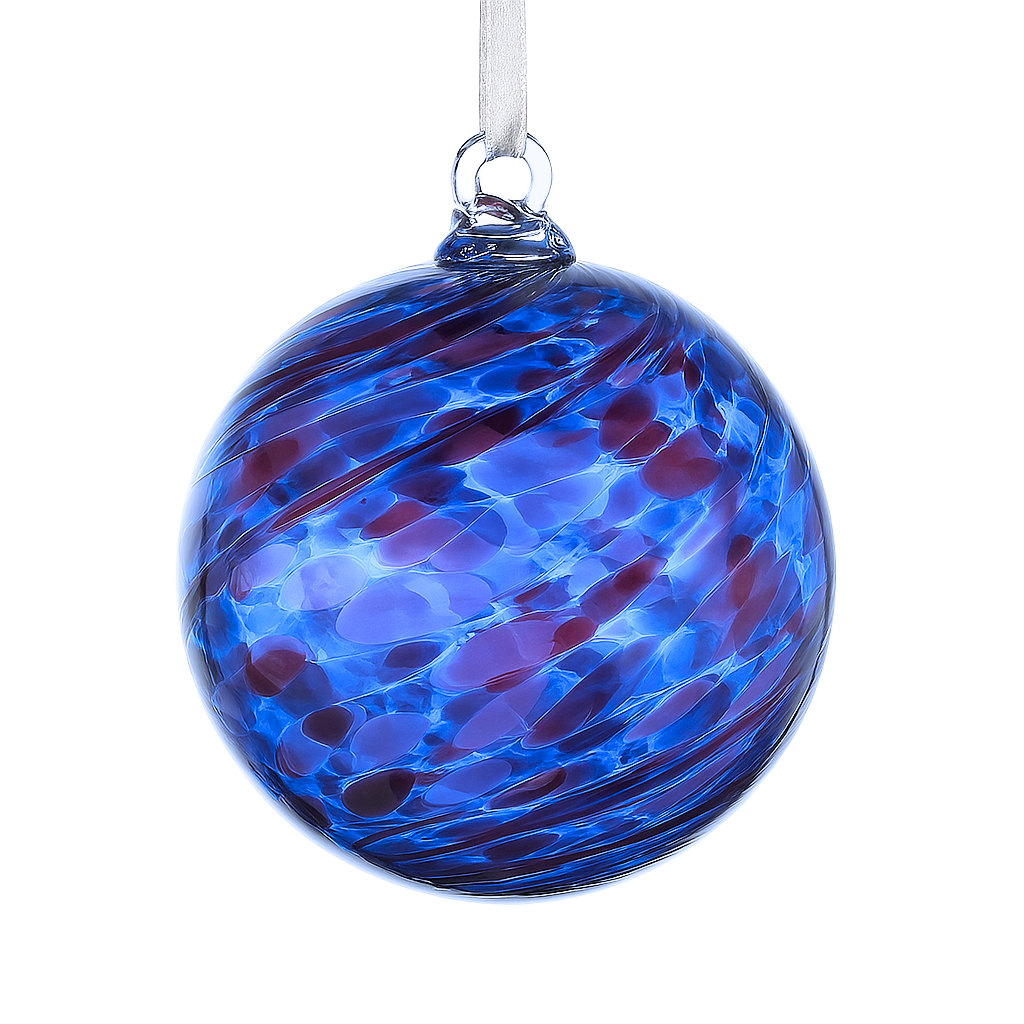 8cm Friendship Ball - Purple & Blue