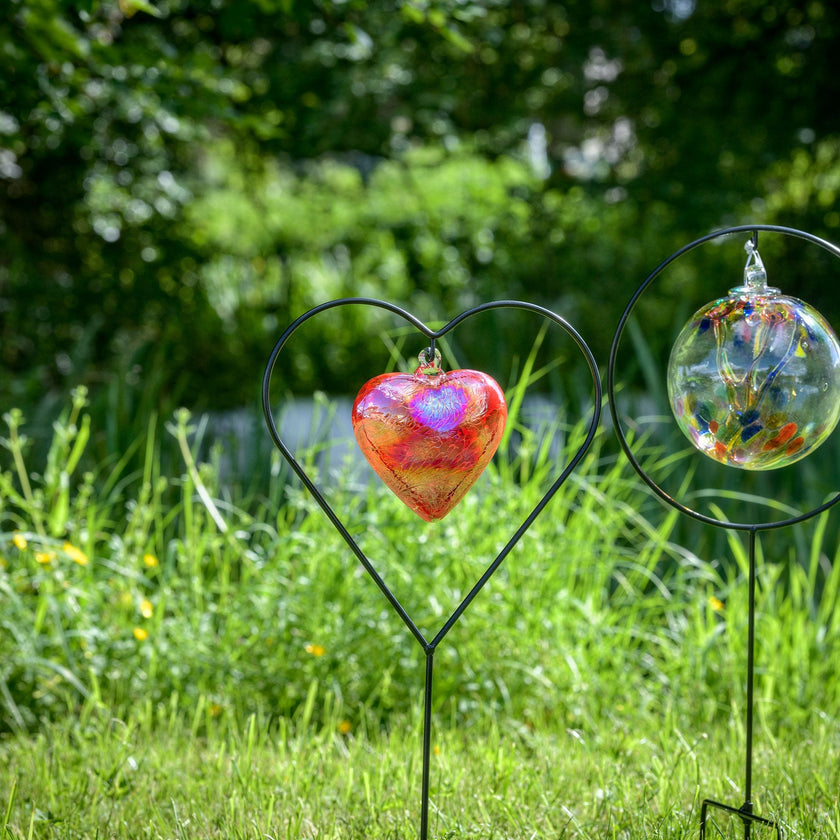 Garden Display Stand - Heart Shaped