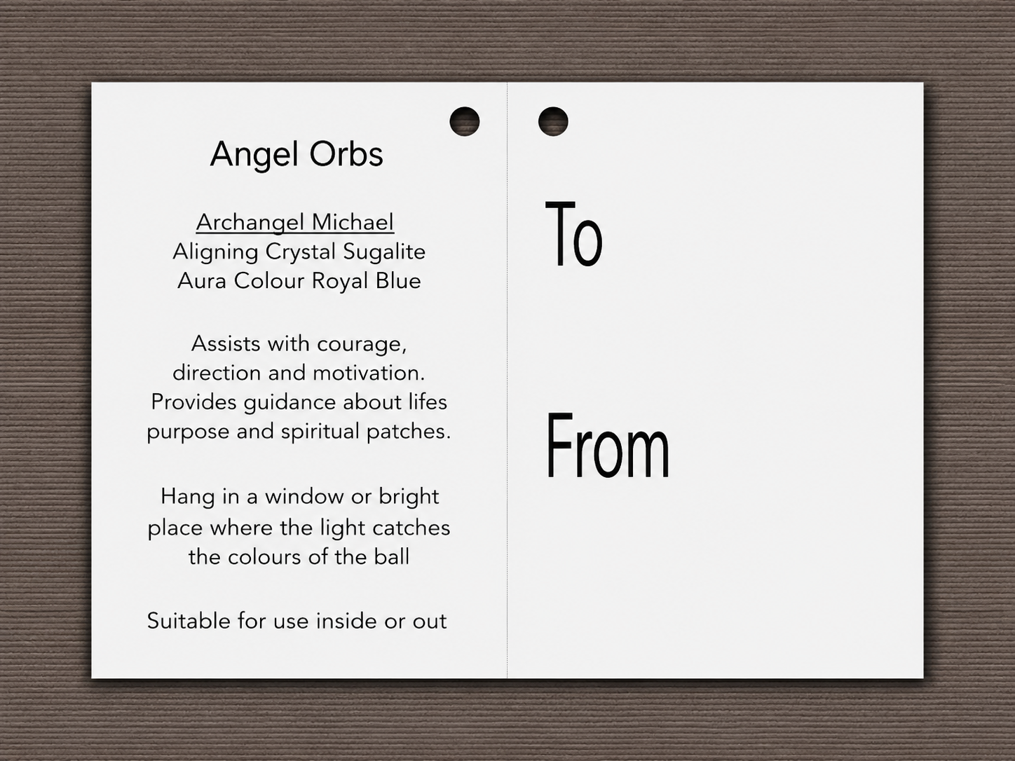 Angel Orb - Archangel Michael - Sugalite