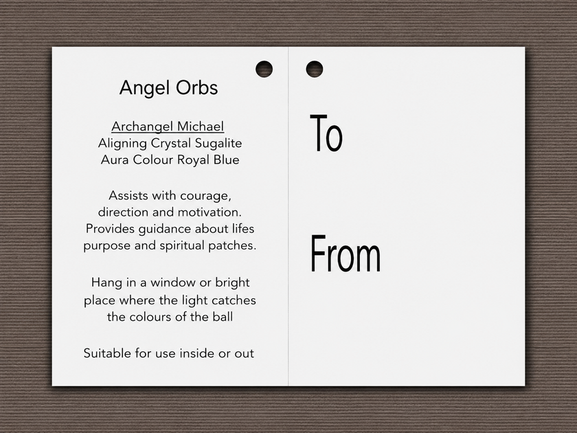 Angel Orb - Archangel Michael - Sugalite