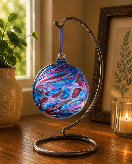 8cm Friendship Ball - Blue & Pink