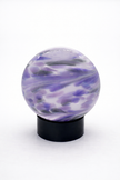 Pet Urn - 12cm Sphere - Purple