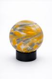 Pet Urn - 12cm Sphere - Brown