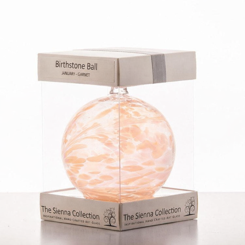 Birthstone Ball -  January - Garnet
