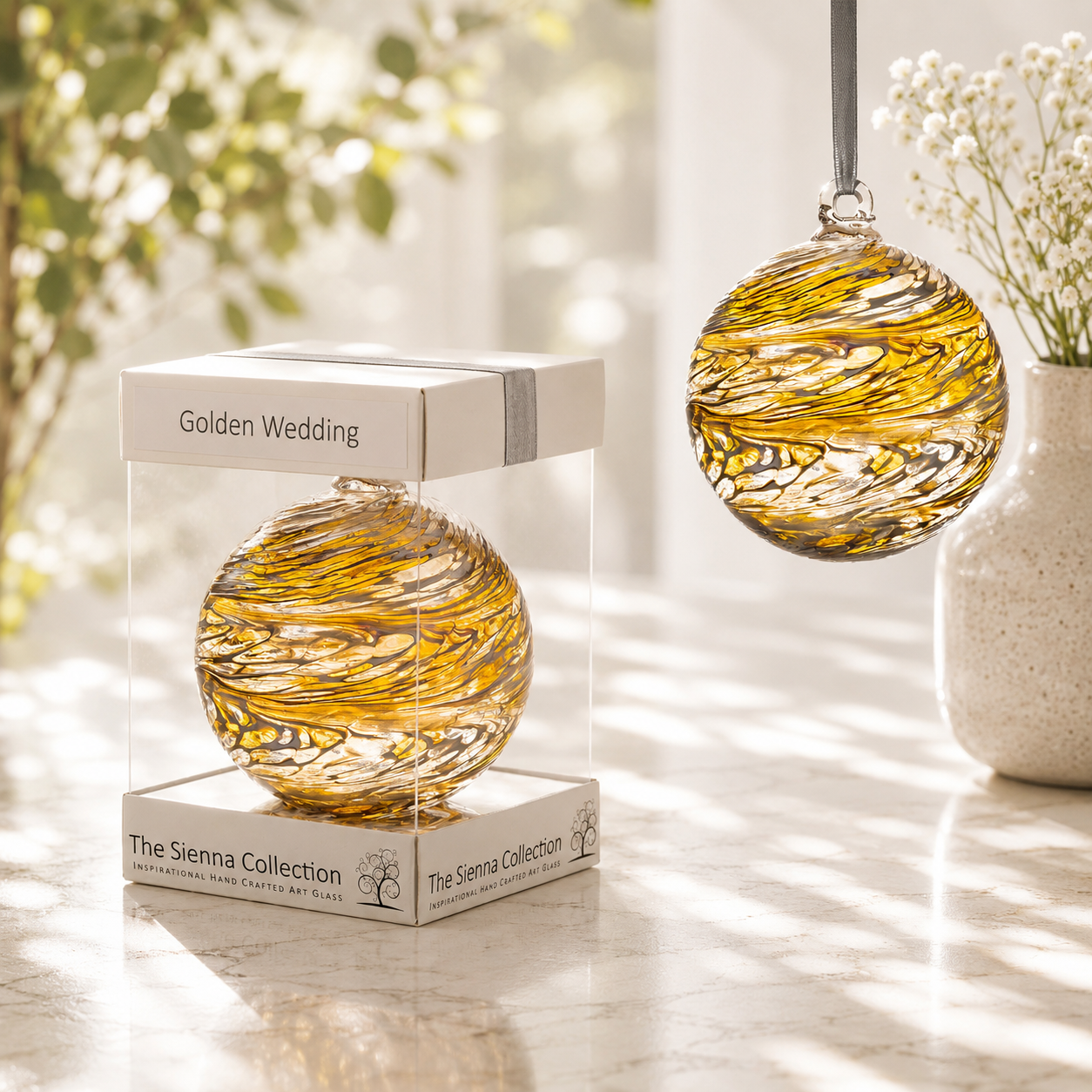 Golden Wedding Anniversary Gift Friendship Ball