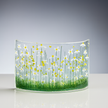 Handmade Fused Glass - Daisy Curve By Pam Peters Designs