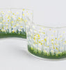 Handmade Fused Glass - Daisy Curve By Pam Peters Designs