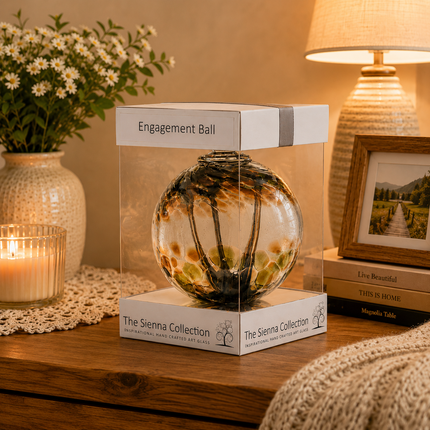 Engagement Gift Spirit Ball - Pastel Silver