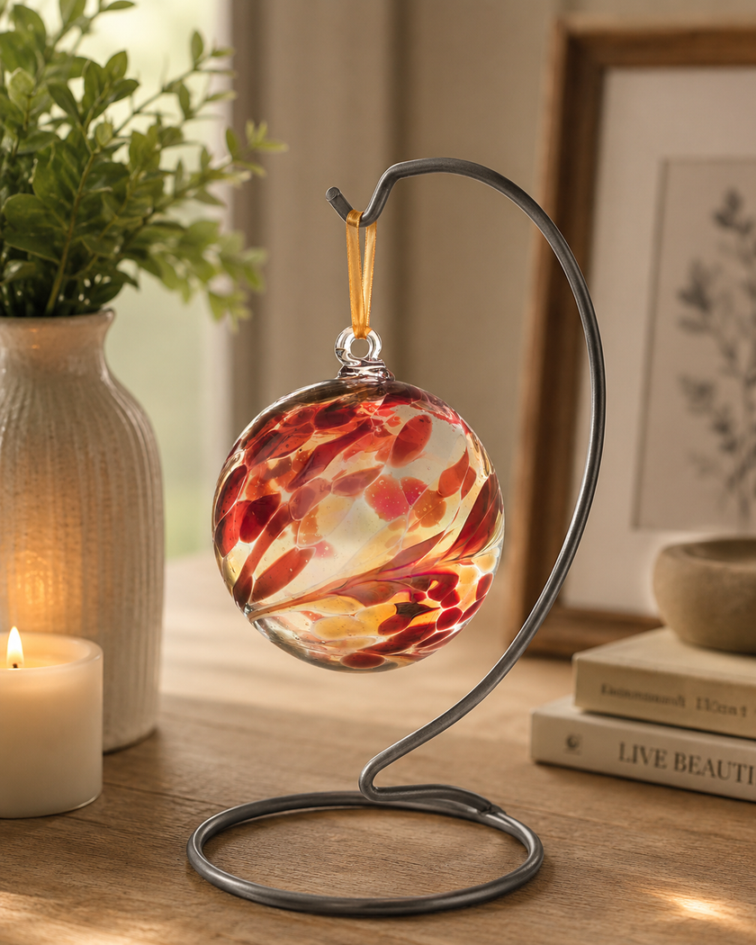 10cm Friendship Ball - Garnet