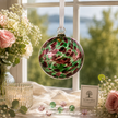 8cm Friendship Ball - Green & Purple
