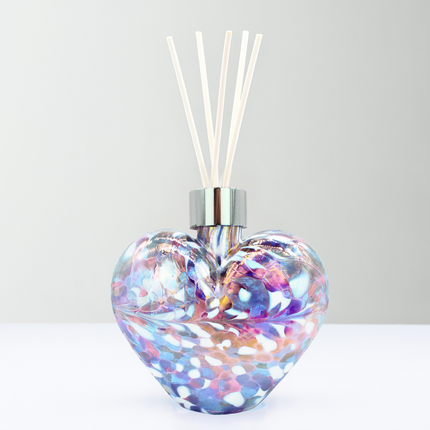 Reed Diffuser - Heart - Blue and Pink