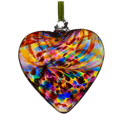 8cm Friendship Heart - Sending Hugs - Multicoloured