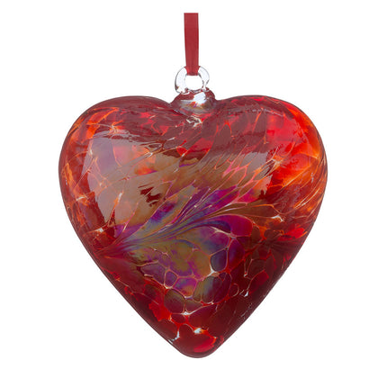 8cm Friendship Heart - I Love You - Red