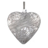 8cm Friendship Heart - In Loving Memory - White
