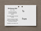 Birthstone Ball - July - Ruby