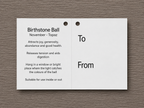 Birthstone Ball - November - Topaz