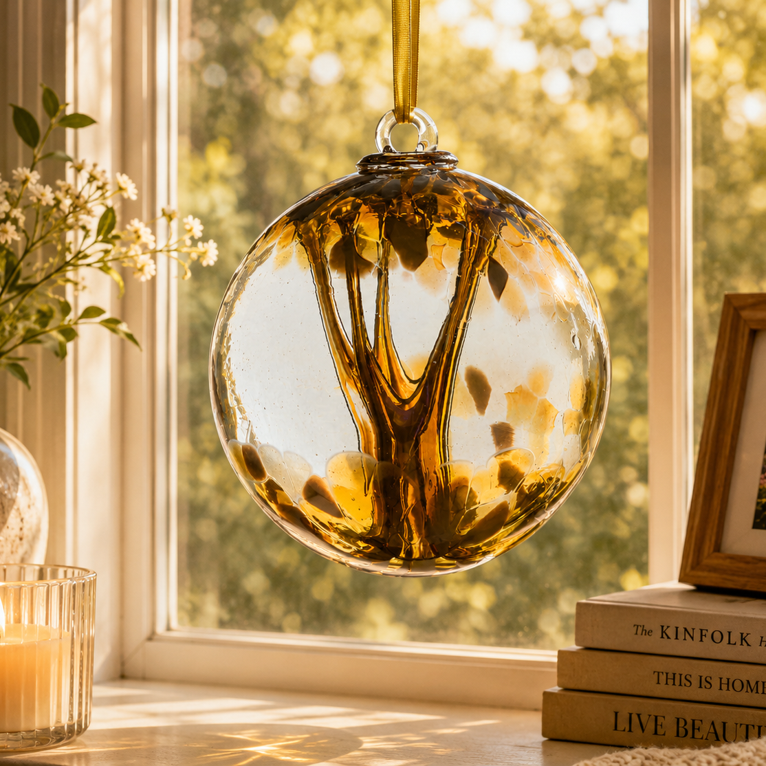 15cm Spirit Ball - Pastel Gold