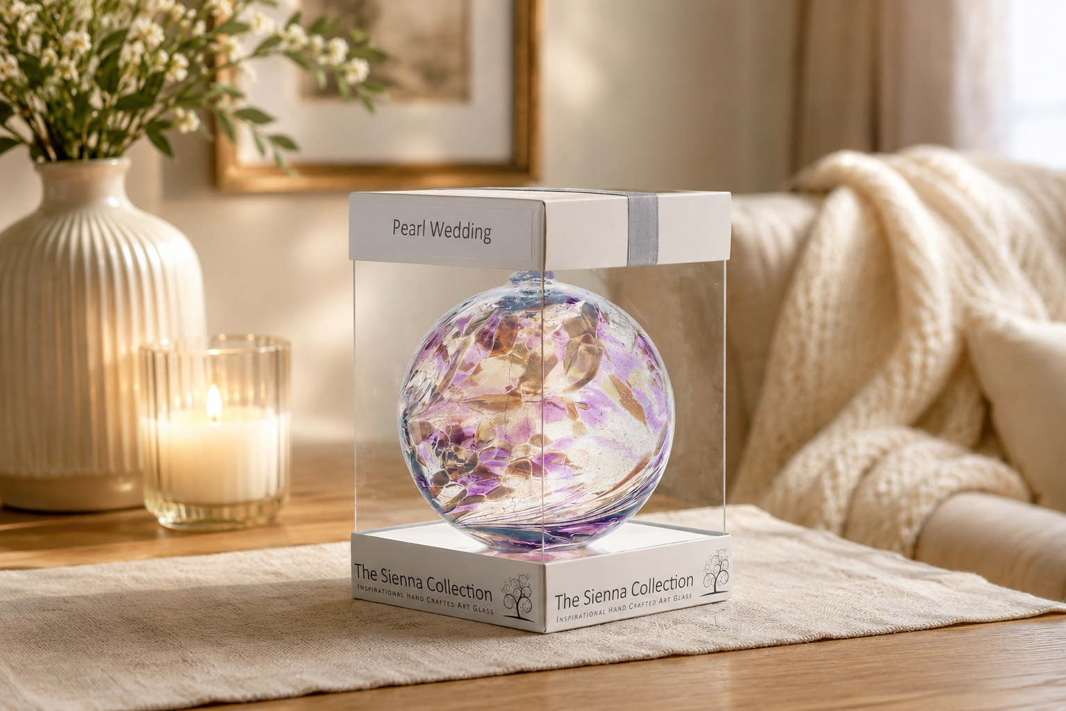 Pearl Wedding Anniversary Gift Friendship Ball