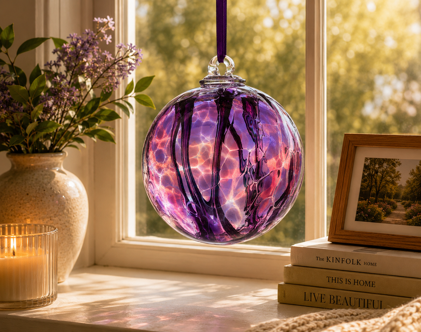 10cm Spirit Ball - Pink & Purple