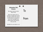Attraction Orb - Peace