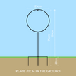 Garden Display Stand - Circular