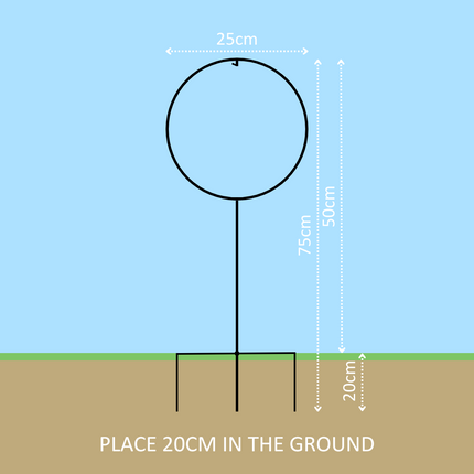 Garden Display Stand - Circular
