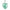 12cm Friendship Heart - Green