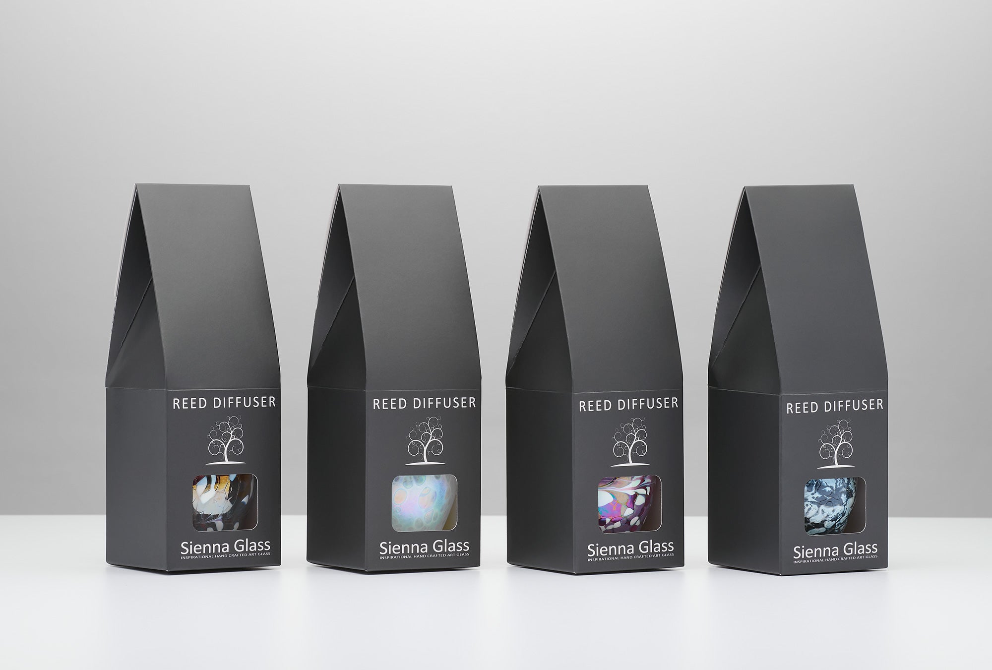 Violet Classic Reed Diffuser – Handcrafted Glass Bottle (No Oil)