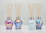 Violet Classic Reed Diffuser – Handcrafted Glass Bottle (No Oil)