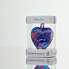 8cm Friendship Heart - I Miss You - Blue & Pink