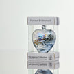 8cm Friendship Heart - For Our Bridesmaid - Pastel Silver