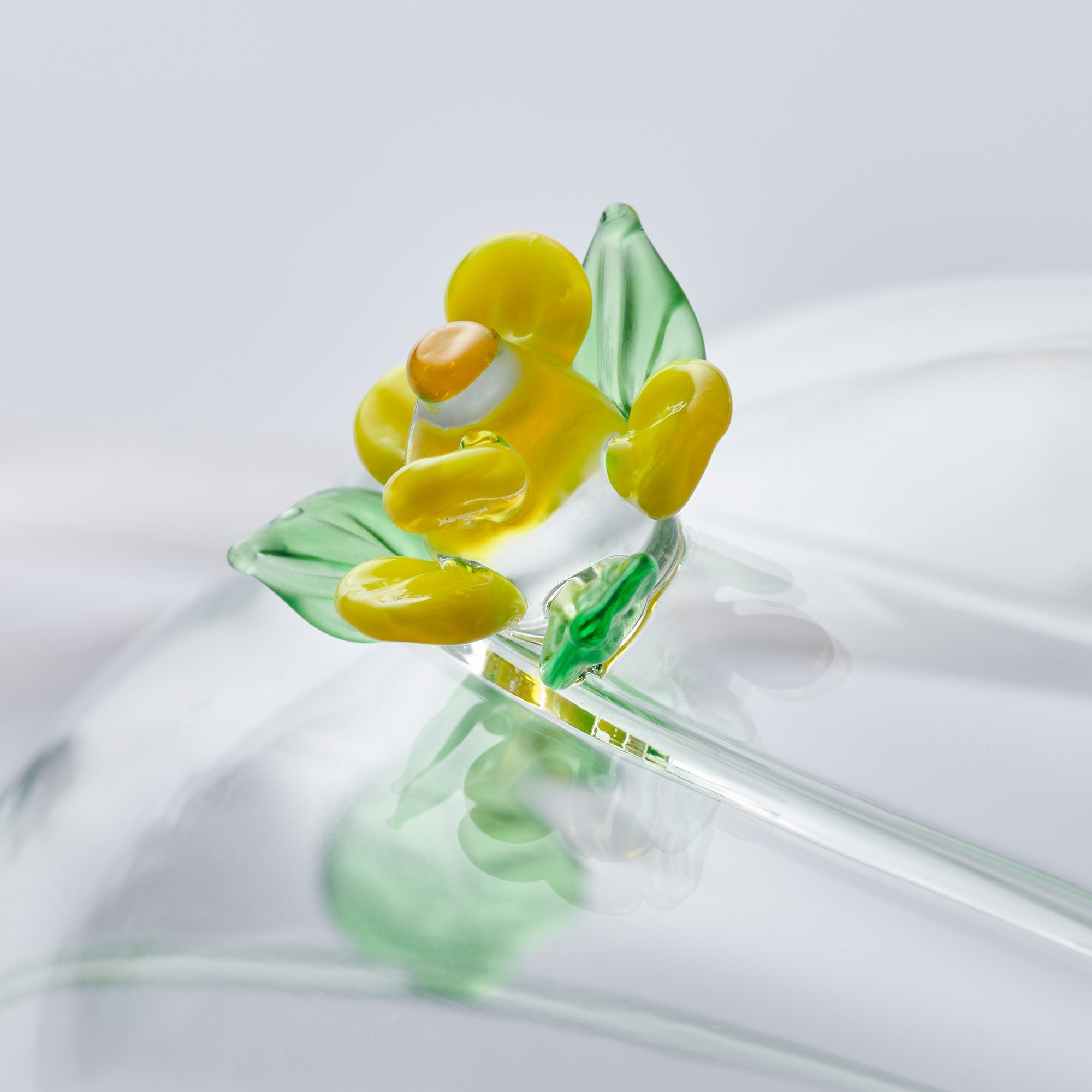 10cm Glass Globe – Wildlife Collection – Butterfly (Handcrafted Glass Ornament)