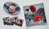 Square Plate - Wild Poppy