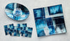 Square Plate - Piazza - Blue