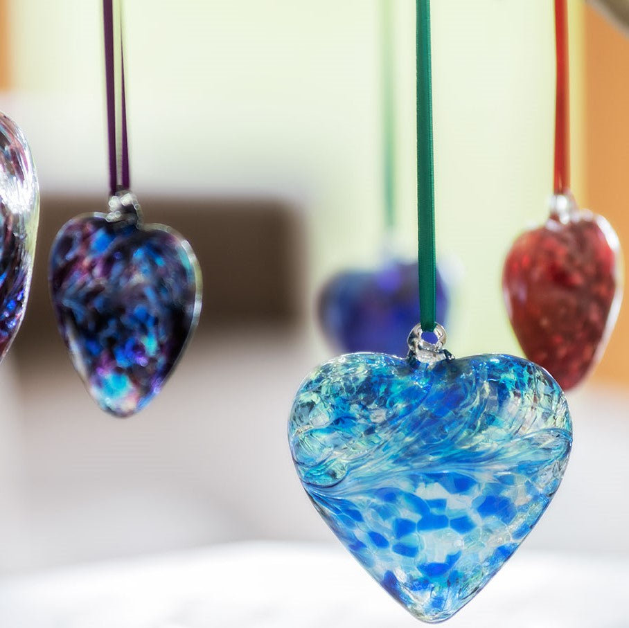 8cm Friendship Heart - Blue