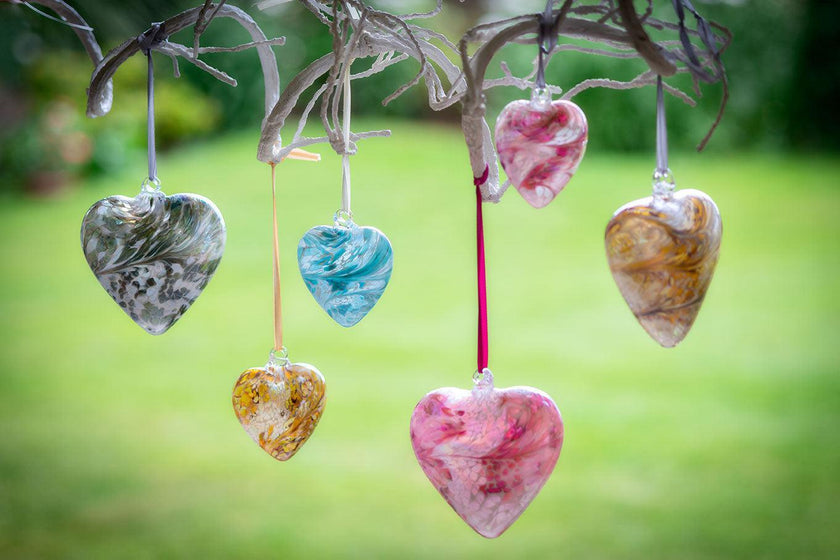 8cm Friendship Heart - Pastel Blue