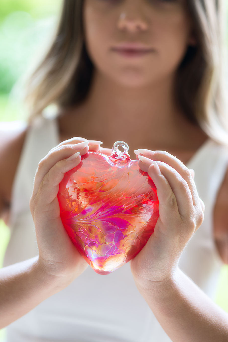 12cm Friendship Heart - Red