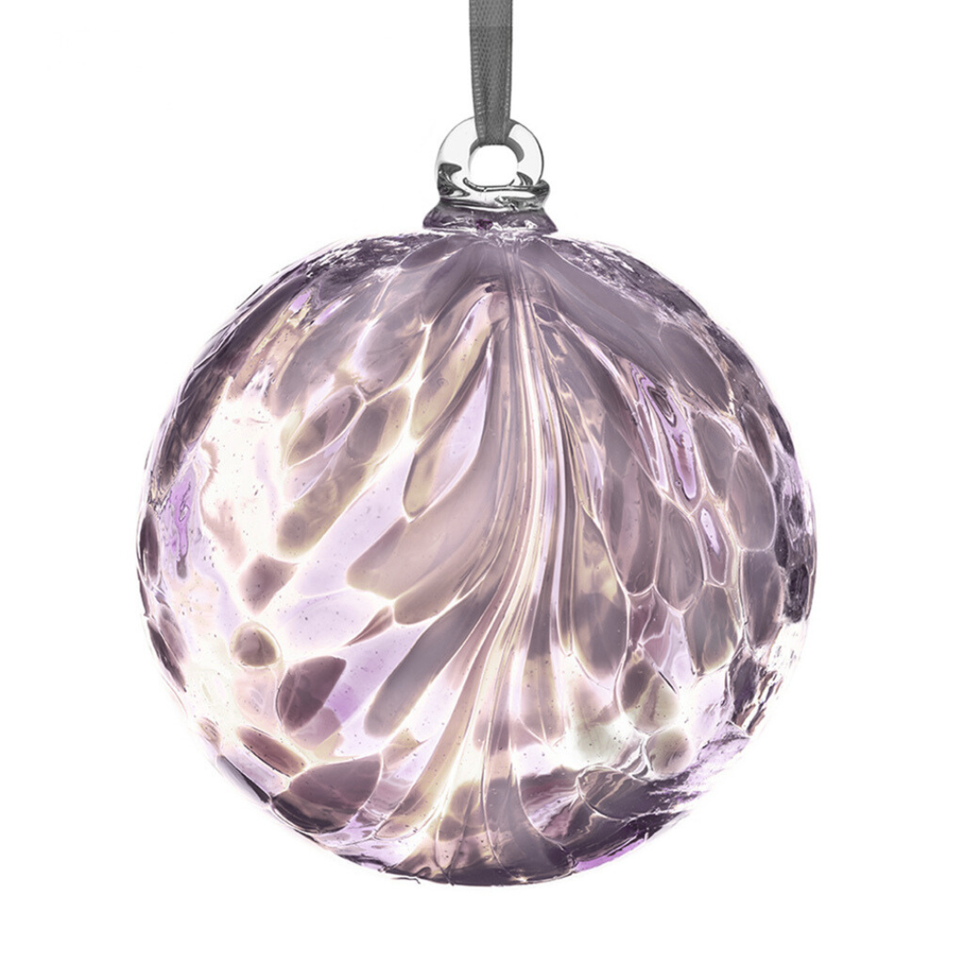 10cm Friendship Ball – Feather Violet