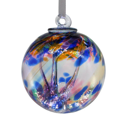 10cm Spirit Ball - Multicoloured Blue