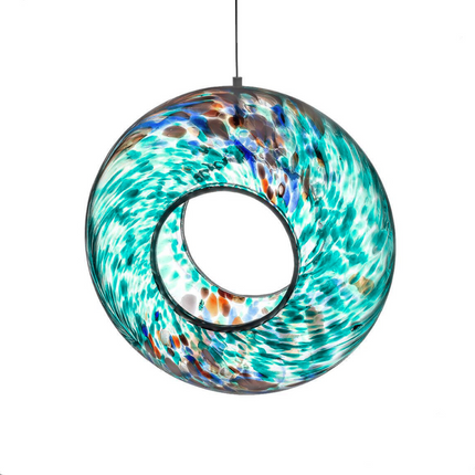 Hanging Bird Feeder - Teal